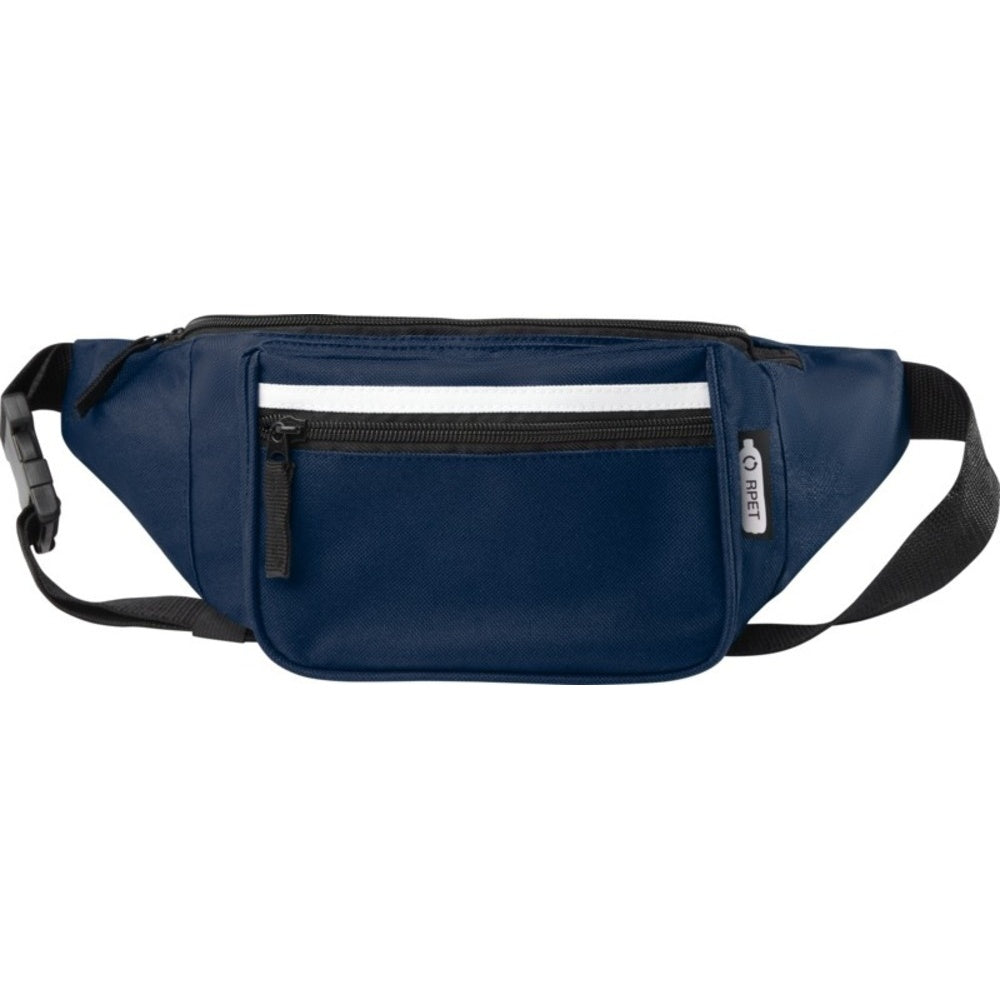 Navy - Front - Bullet Journey RPET Waist Bag