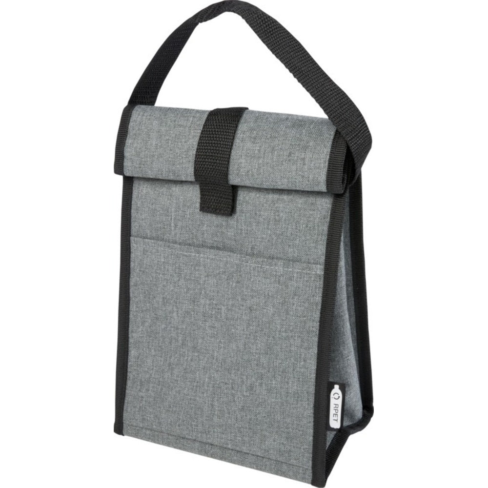 Heather Grey - Back - Bullet Reclaim 4 Can RPET Cooler Bag