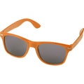 Orange - Back - Bullet Sun Ray RPET Sunglasses