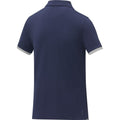 Navy - Lifestyle - Elevate Womens-Ladies Morgan Short-Sleeved Polo Shirt