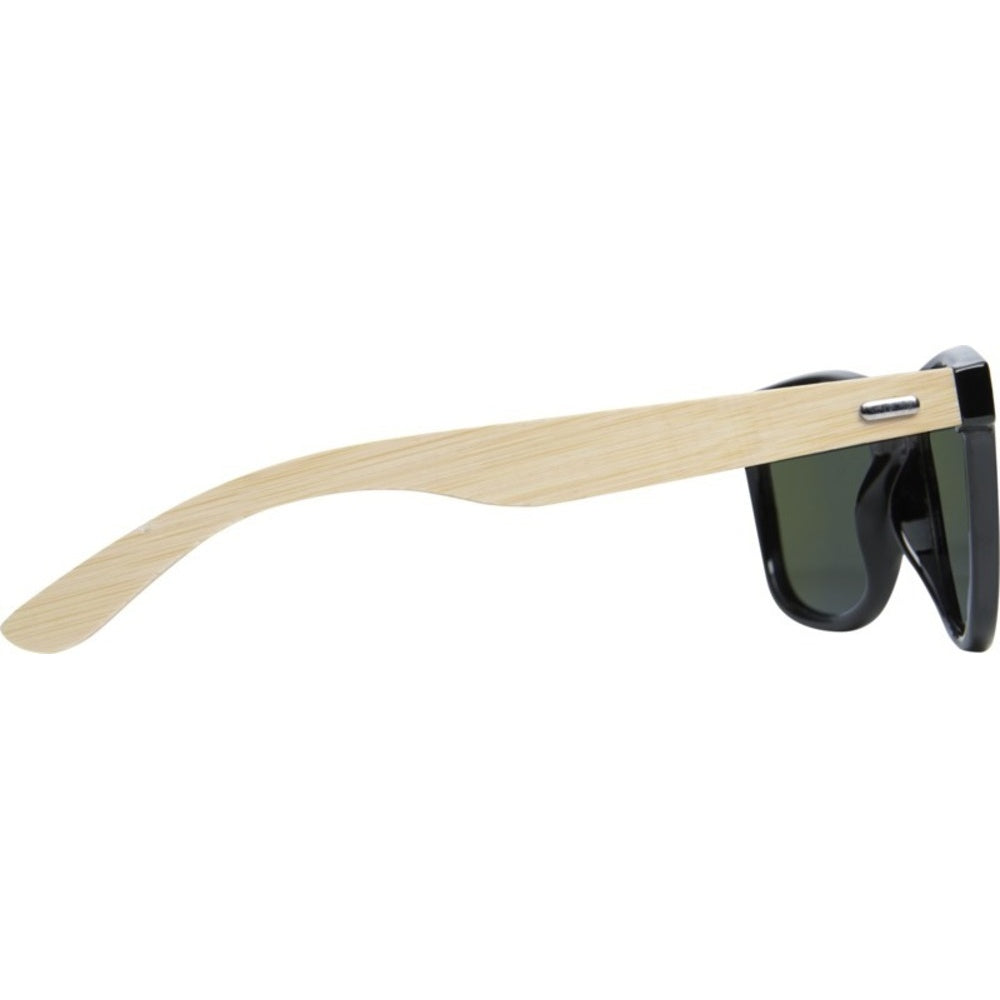 Brown - Side - Avenue Mirrored Sunglasses