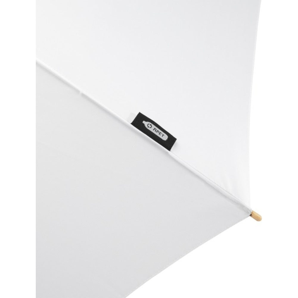 White - Lifestyle - Avenue Romee RPET Recycled Golf Umbrella