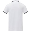 White - Back - Elevate Mens Amarago Short-Sleeved Polo Shirt