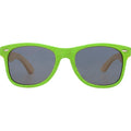 Lime Green - Side - Avenue Sun Ray Bamboo Sunglasses