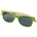 Lime Green - Lifestyle - Avenue Sun Ray Bamboo Sunglasses