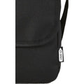 Solid Black - Side - Bullet Omaha Recycled Shoulder Bag