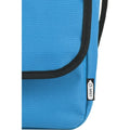 Aqua Blue - Side - Bullet Omaha Recycled Shoulder Bag