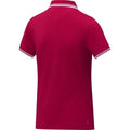 Red - Side - Elevate Womens-Ladies Amarago Short-Sleeved Polo Shirt