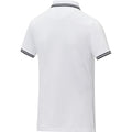 White - Side - Elevate Womens-Ladies Amarago Short-Sleeved Polo Shirt