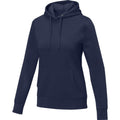 Navy - Back - Elevate Womens-Ladies Charon Hoodie