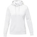 White - Front - Elevate Womens-Ladies Charon Hoodie
