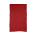 Red - Back - Bullet Pieter RPET Towel