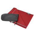 Red - Side - Bullet Pieter RPET Towel