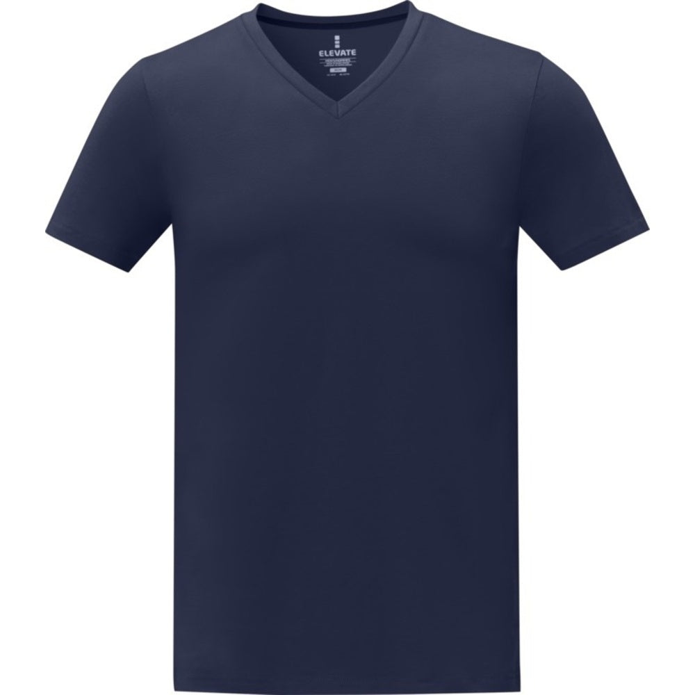 Navy - Front - Elevate Mens Somoto T-Shirt