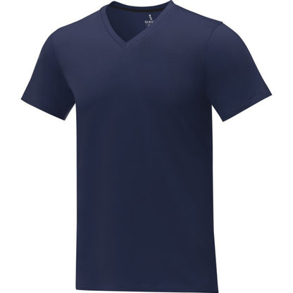 Navy - Side - Elevate Mens Somoto T-Shirt