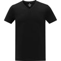 Solid Black - Front - Elevate Mens Somoto T-Shirt