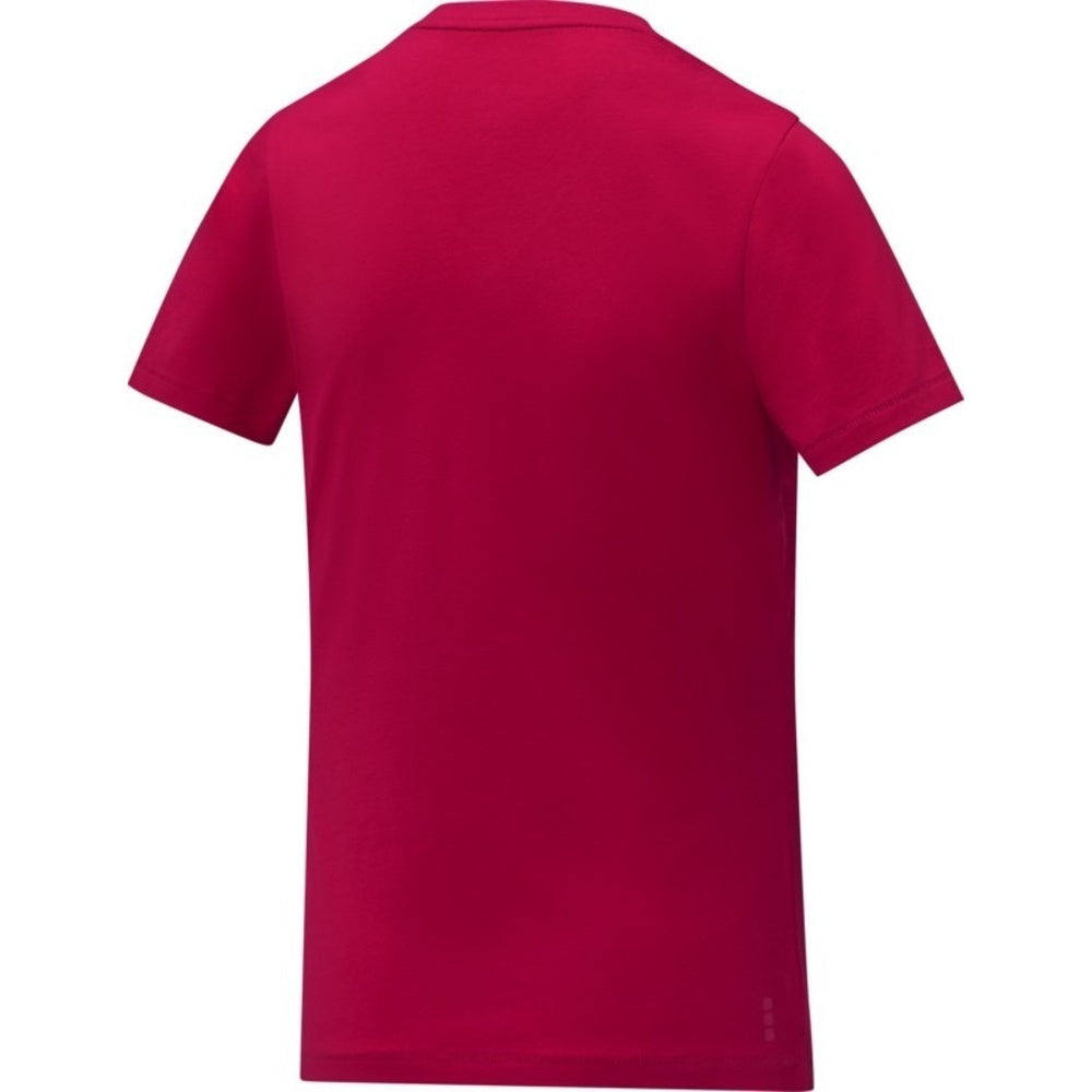 Red - Side - Elevate Womens-Ladies Somoto V Neck T-Shirt