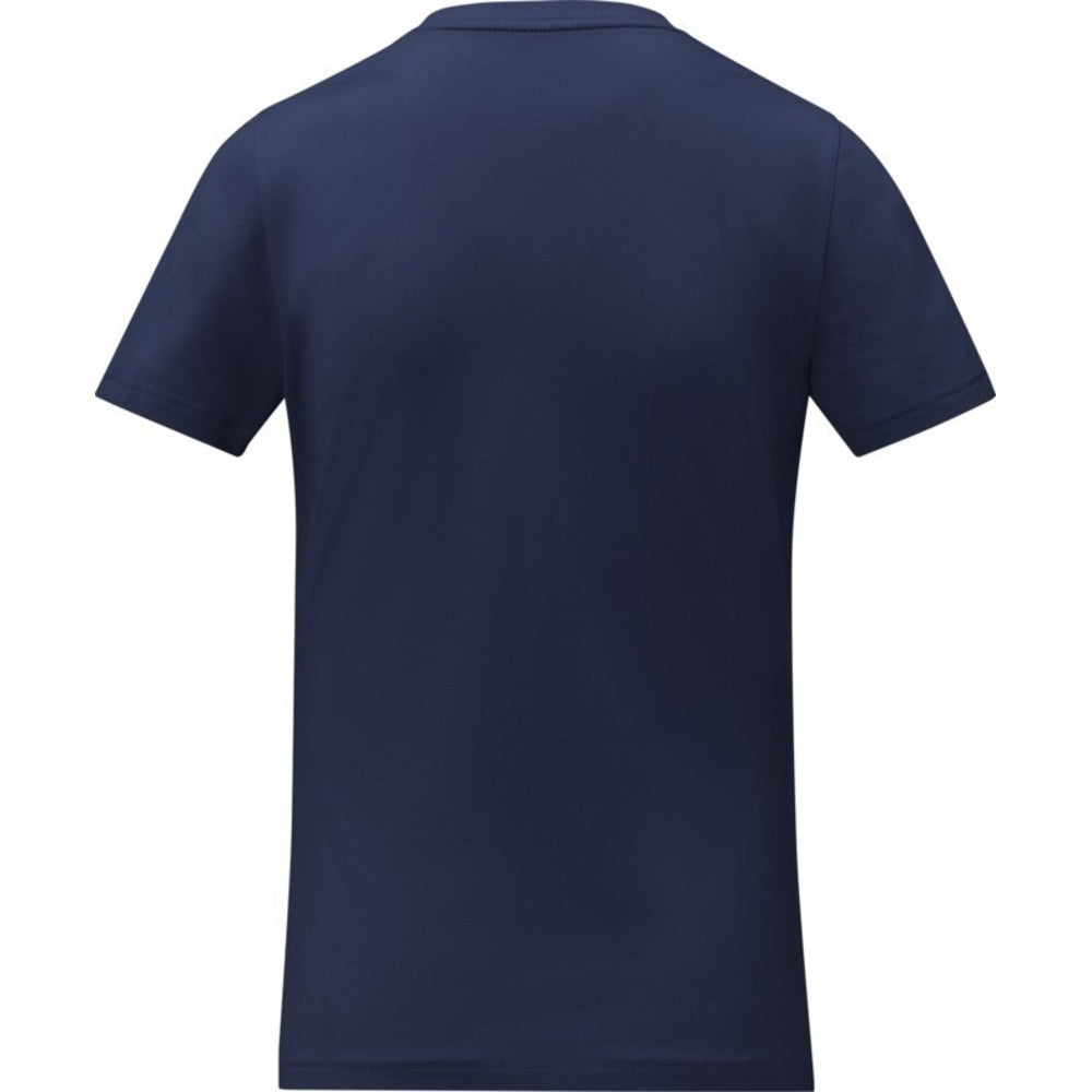 Navy - Back - Elevate Womens-Ladies Somoto V Neck T-Shirt