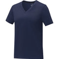 Navy - Lifestyle - Elevate Womens-Ladies Somoto V Neck T-Shirt
