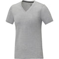 Heather Grey - Lifestyle - Elevate Womens-Ladies Somoto V Neck T-Shirt