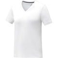 White - Lifestyle - Elevate Womens-Ladies Somoto V Neck T-Shirt