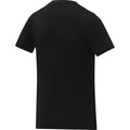 Solid Black - Side - Elevate Womens-Ladies Somoto V Neck T-Shirt
