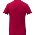 Red - Back - Elevate Womens-Ladies Somoto V Neck T-Shirt
