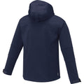 Navy - Lifestyle - Elevate Mens Match Soft Shell Jacket