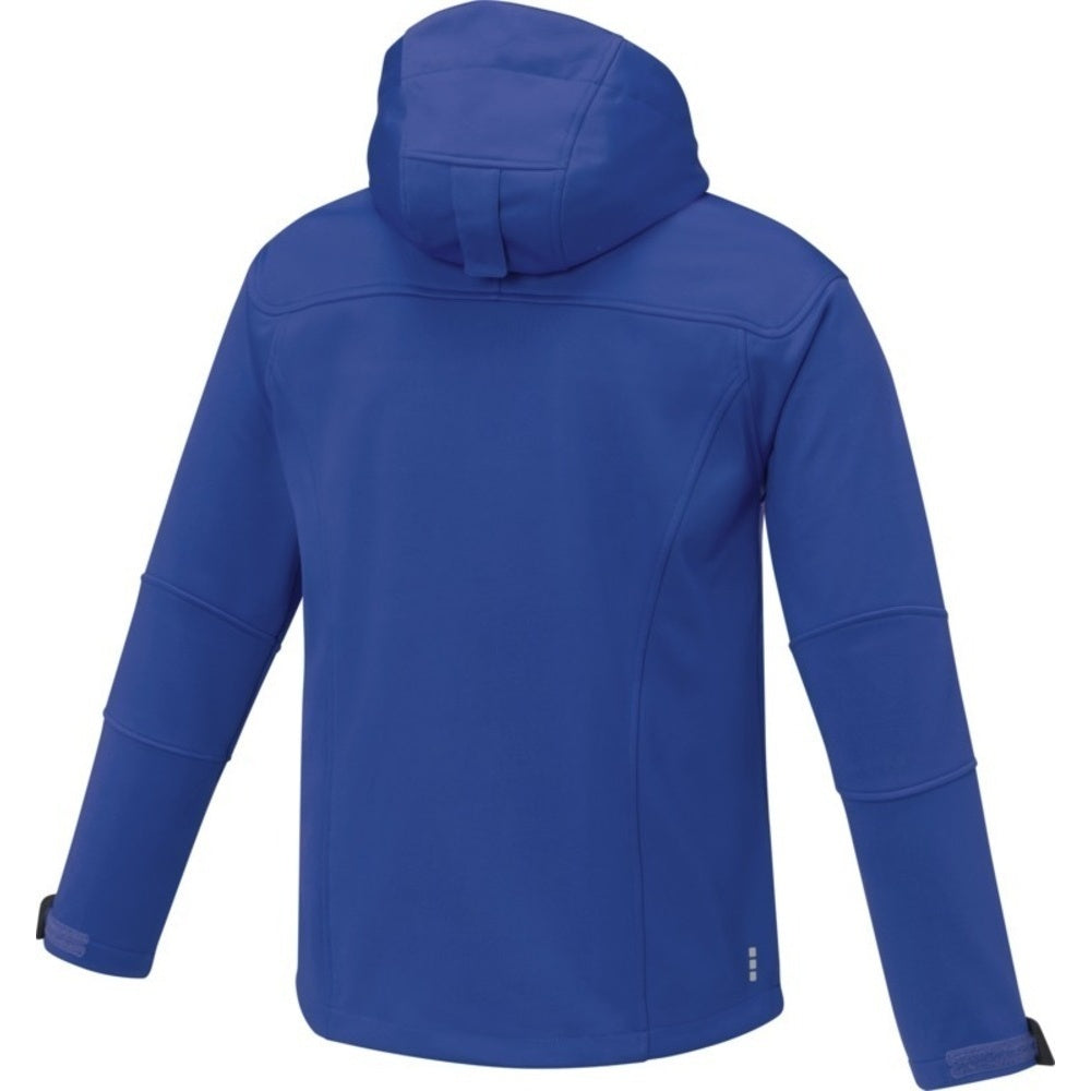 Blue - Lifestyle - Elevate Mens Match Soft Shell Jacket
