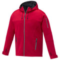 Red - Side - Elevate Mens Match Soft Shell Jacket