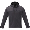 Storm Grey - Front - Elevate Mens Match Soft Shell Jacket