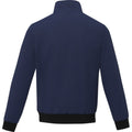 Navy - Back - Elevate Unisex Adult Keefe Bomber Jacket