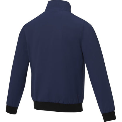 Navy - Lifestyle - Elevate Unisex Adult Keefe Bomber Jacket