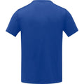 Blue - Back - Elevate Mens Kratos Cool Fit Short-Sleeved T-Shirt