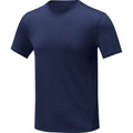 Navy - Front - Elevate Mens Kratos Cool Fit Short-Sleeved T-Shirt