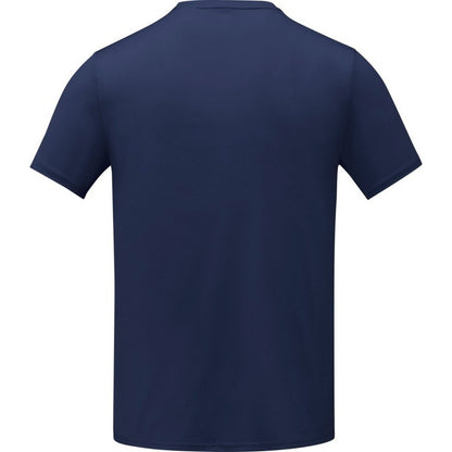 Navy - Back - Elevate Mens Kratos Cool Fit Short-Sleeved T-Shirt
