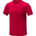 Red - Front - Elevate Mens Kratos Cool Fit Short-Sleeved T-Shirt