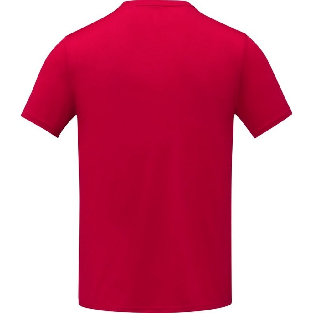 Red - Lifestyle - Elevate Mens Kratos Cool Fit Short-Sleeved T-Shirt