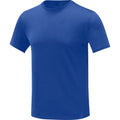 Blue - Front - Elevate Mens Kratos Cool Fit Short-Sleeved T-Shirt