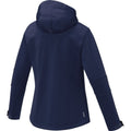 Navy - Lifestyle - Elevate Womens-Ladies Match Soft Shell Jacket