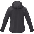Storm Grey - Back - Elevate Womens-Ladies Match Soft Shell Jacket