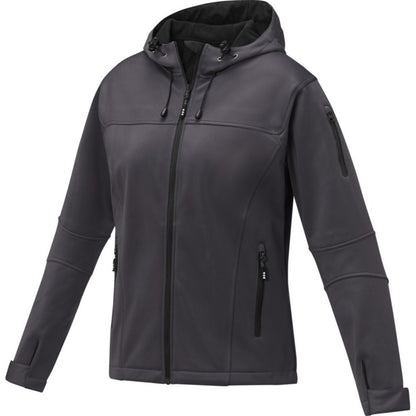 Storm Grey - Lifestyle - Elevate Womens-Ladies Match Soft Shell Jacket