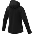 Solid Black - Side - Elevate Womens-Ladies Match Soft Shell Jacket