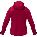 Red - Back - Elevate Womens-Ladies Match Soft Shell Jacket