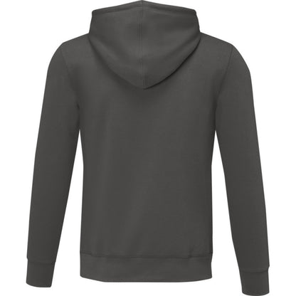 Storm Grey - Back - Elevate Mens Charon Hoodie