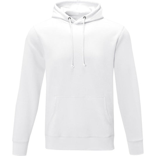 White - Front - Elevate Mens Charon Hoodie