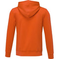 Orange - Back - Elevate Mens Charon Hoodie