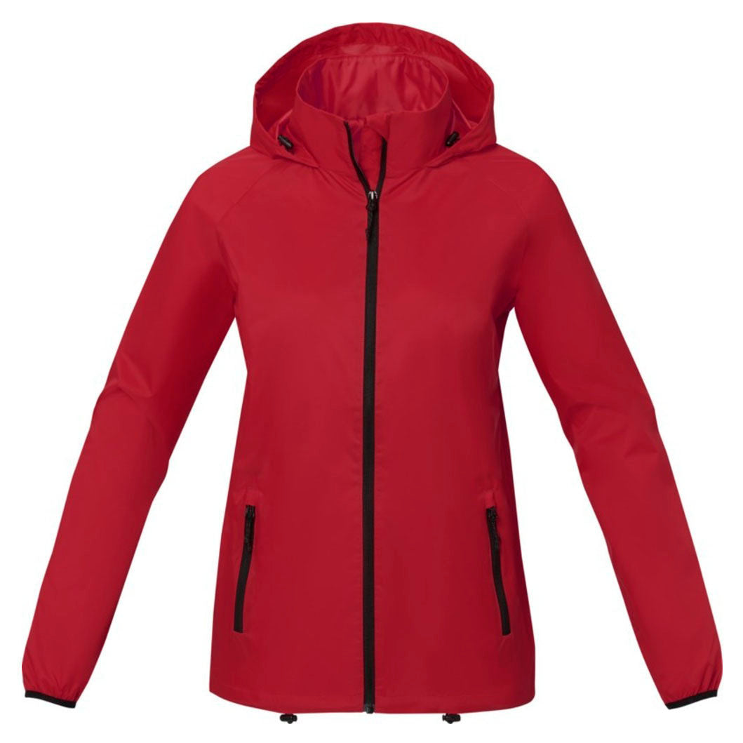 Red - Front - Elevate Essentials Womens-Ladies Dinlas Lightweight Jacket