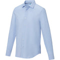 Light Blue - Front - Elevate NXT Mens Cuprite Organic Long-Sleeved Shirt