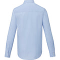 Light Blue - Back - Elevate NXT Mens Cuprite Organic Long-Sleeved Shirt